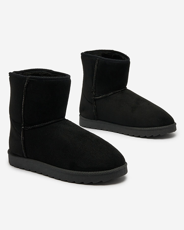 Royalfashion Дамски ботуши a'la snow boots в черен цвят Aener