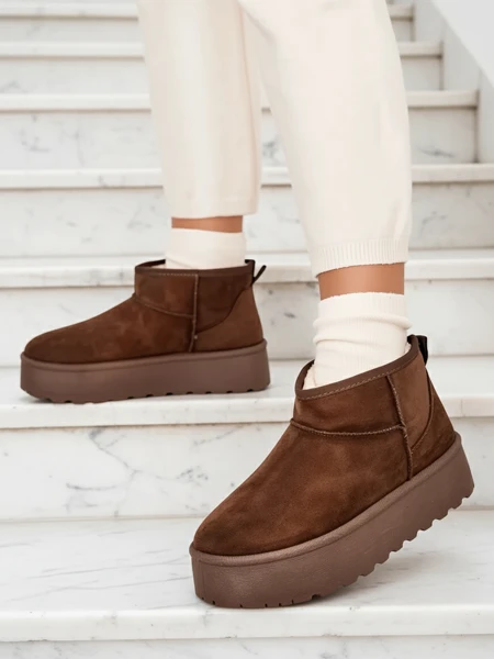 Royalfashion Дамски ботуши за сняг на платформа a'la Dagodo