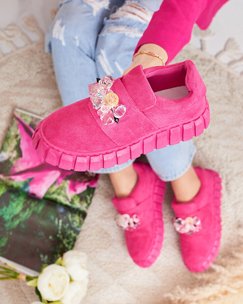 Royalfashion Спортни полуобувки с цветни камъни Resinello