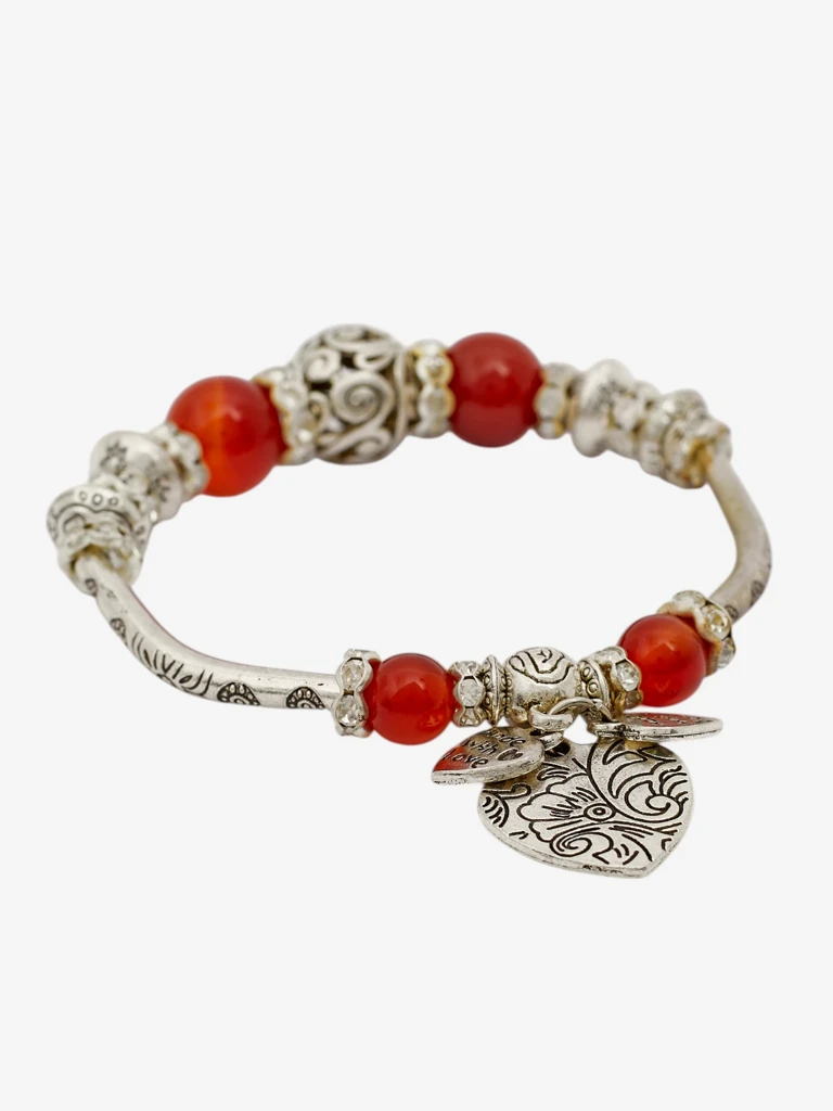 Дамска гривна със сърца Heart Glitz