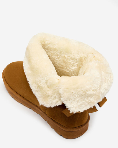 Royalfashion ботуши a'la дамски ботуши за сняг в цвят камила Aerfifi