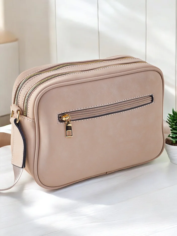 Royalfashion Малка дамска чанта, изработена от матово еко кожа