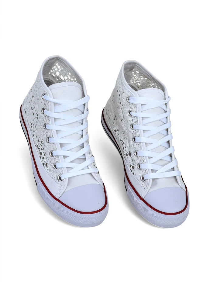 Royalfashion Женски перфориранни кецове Limme