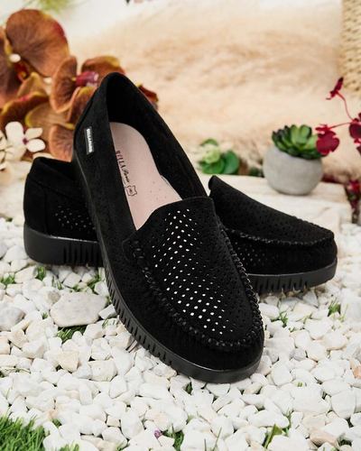 Royalfashion Дамски ажурни мокасини Nafis