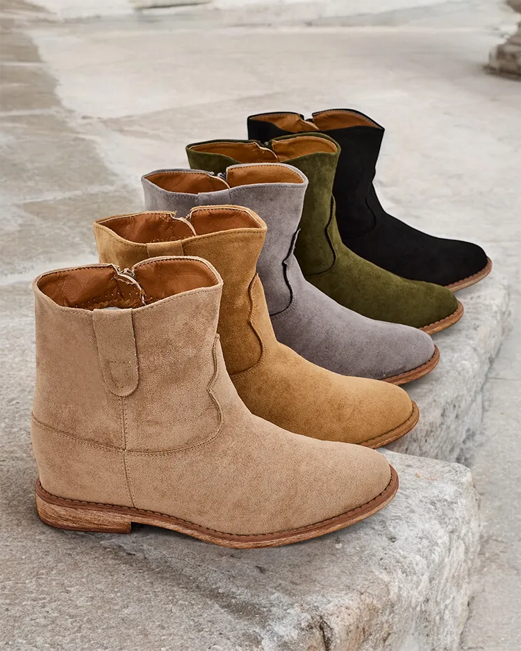 Royalfashion Royalfashion Западни ботуши с покрита платформа Patorias