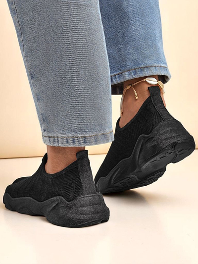 Royalfashion Дамски спортни обувки Flex Move от плат, които се обуват лесно