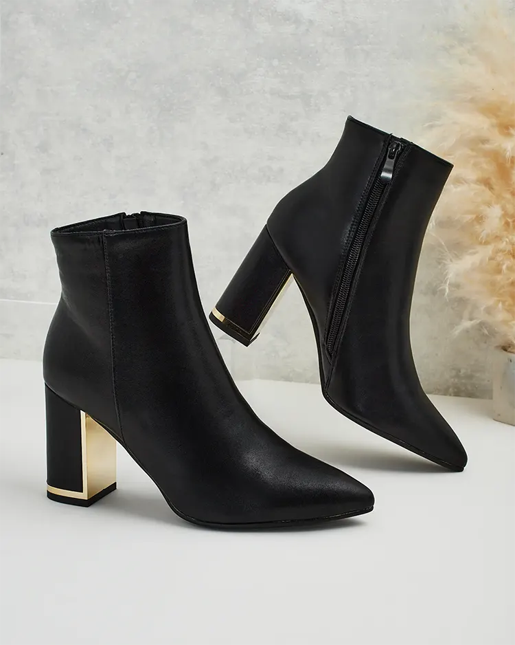 Royalfashion Дамски ботуши с токчета Dollame