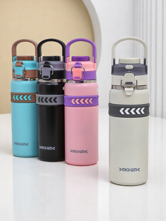 Royalfashion Термокана с накрайник и дръжка Спортни експерти