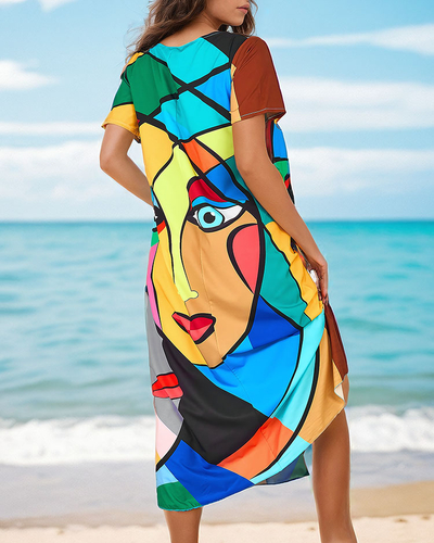 Royalfashion Дамска рокля с принт