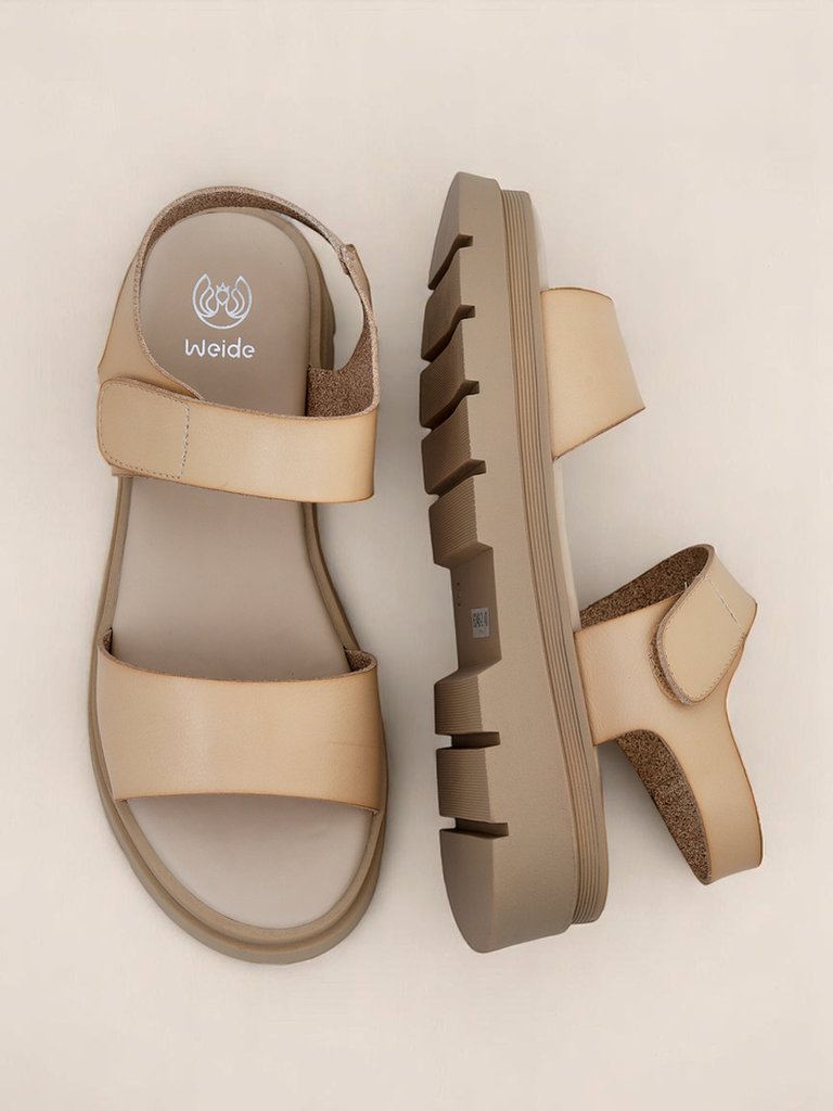 Royalfashion Дамски сандали с по-дебела подметка Otvanna