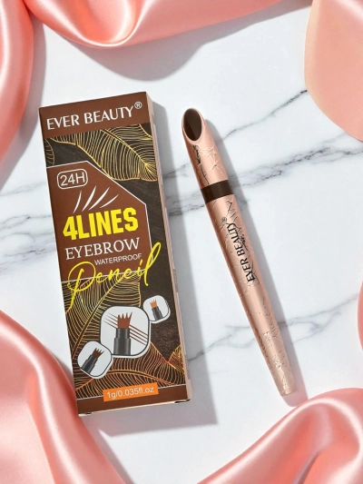 Ever Beauty Прецизен молив за вежди Medium Brown 24H