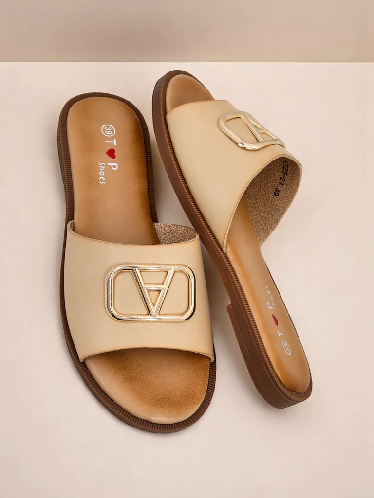 Royalfashion дамски чехли Ohanna с плоска подметка