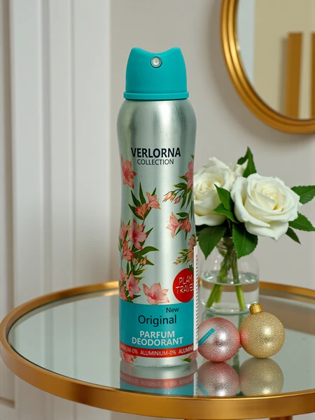 Парфюмиран дезодорант Verlorna Collection Сребърен 200 ml