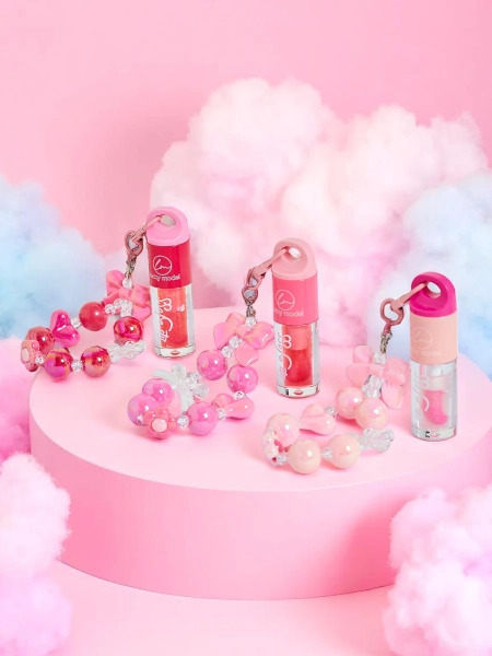 Блясък за устни за деца с гривна Безцветен