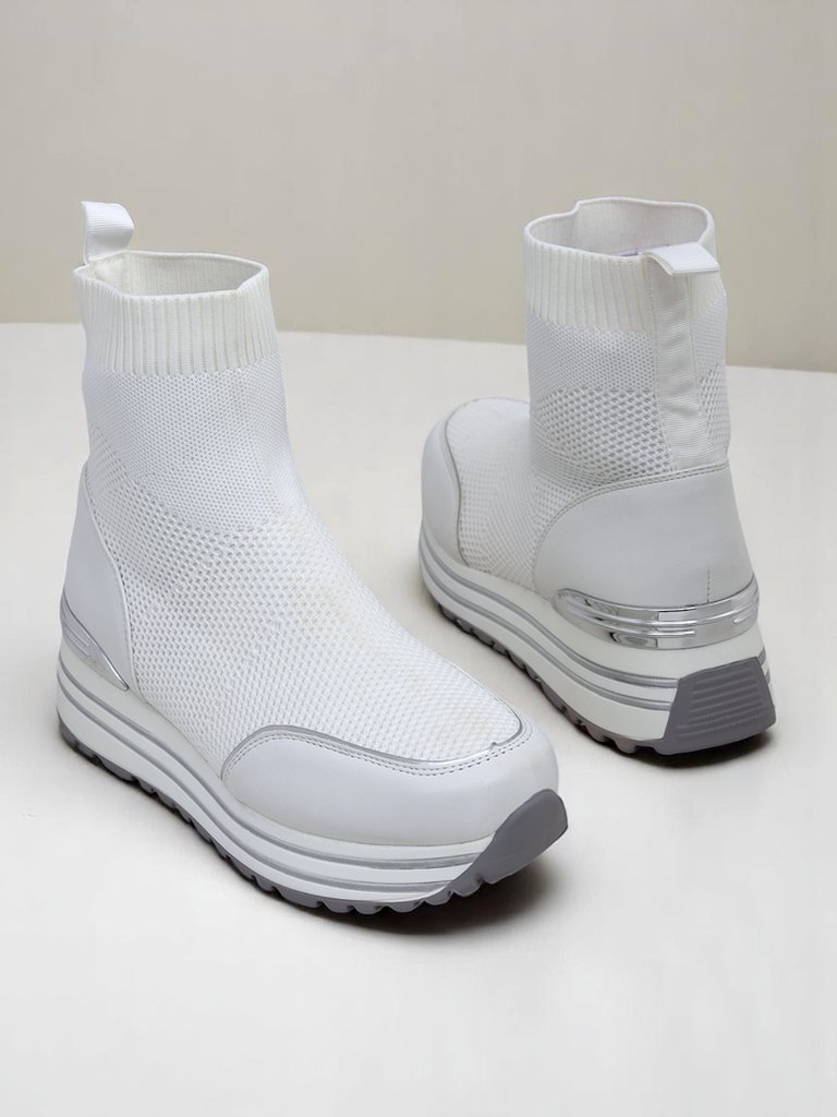 Royalfashion Дамски високи кецове HighStep Fusion