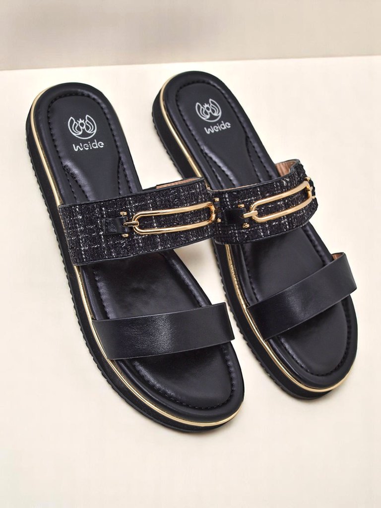 Royalfashion дамски чехли с равна подметка Mamma