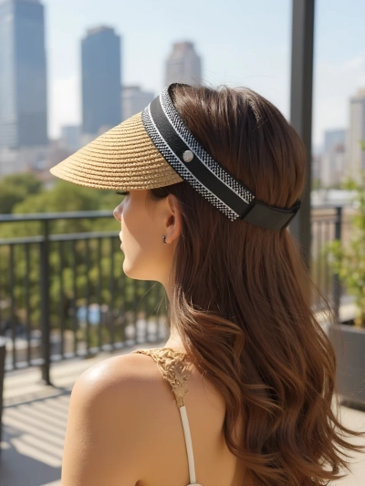 Royalfashion Sunny Weave Sun Visor