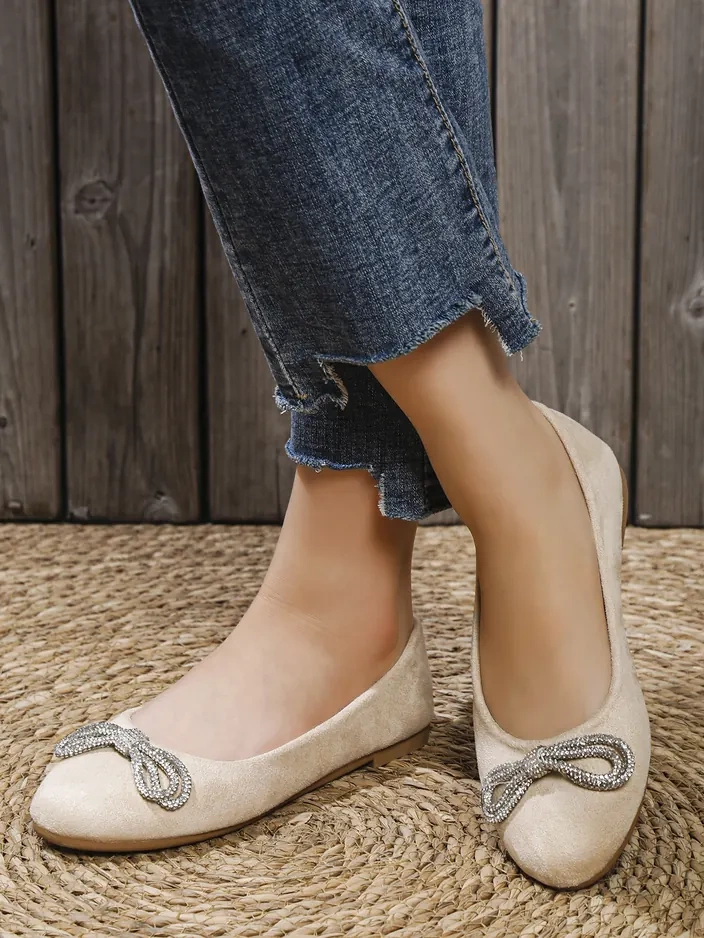 Royalfashion дамски балетни обувки с лък Ofelna