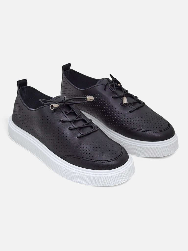 Royalfashion Дамски спортни обувки с перфорация, тип шнур Vaned