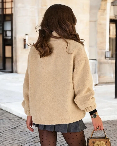 Royalfashion Дамско яке от овча кожа a'la