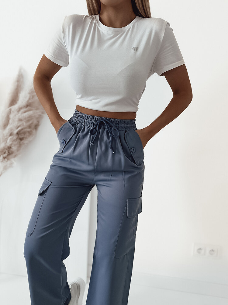 Royalfashion Дамски бойни панталони