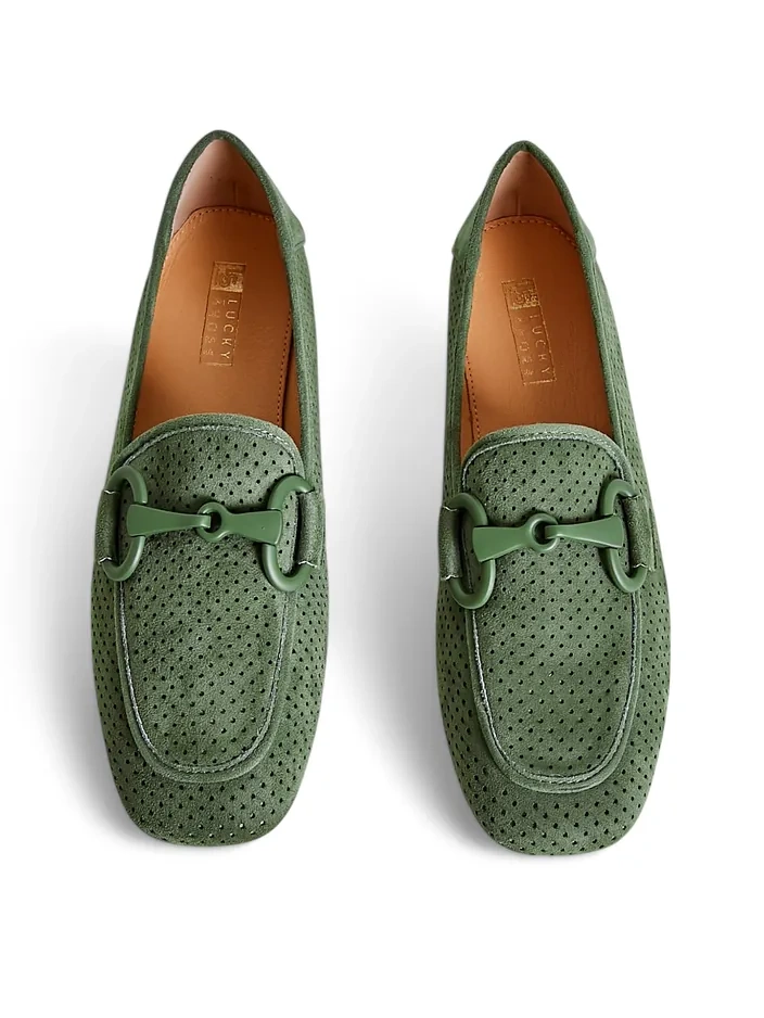 Royalfashion Дамски перфорирани лофери Laamba