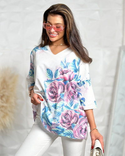 Royalfashion Дамска блуза с принт