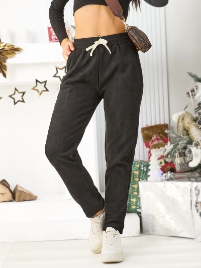 Royalfashion Топли дамски панталони с големи размери