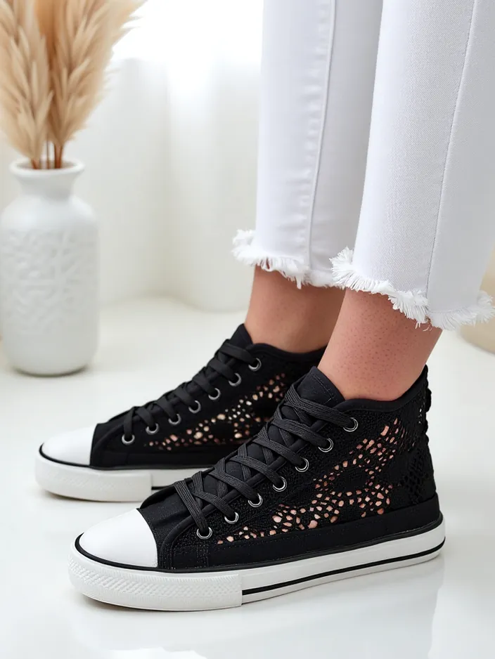 Royalfashion Женски перфориранки маратонки Limme