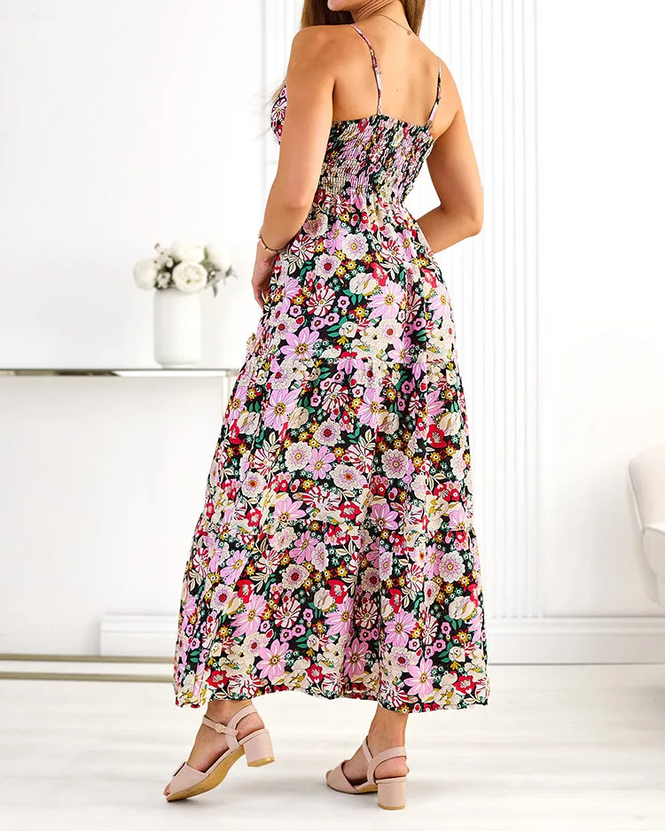 Royalfashion Памучна дамска миди рокля