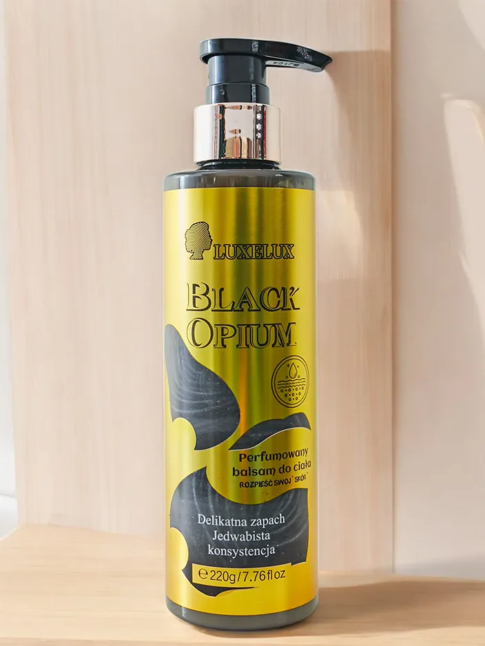 Luxelux Парфюмиран балсам за тяло Black Opium 220 г