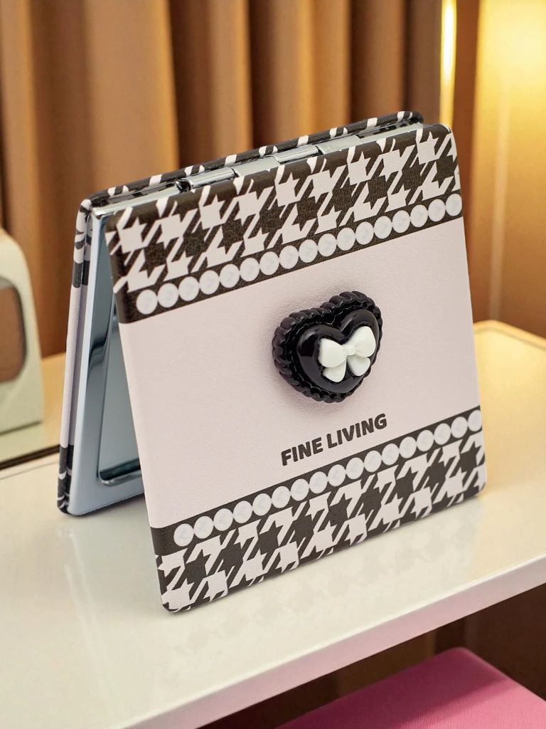 Royalfashion Мини дамско компактно огледалце за чанта