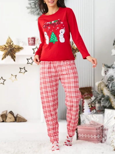 Royalfashion Коледни Пижами от Памук за Жени