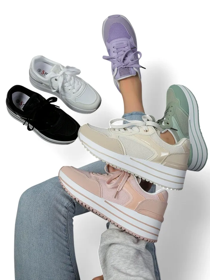 Royalfashion Дамски спортни платформи Обновени