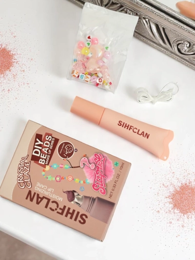 Гланц за устни с гривна Gloss & Charm Cocoa Cookie