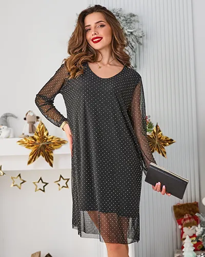 Рокля до коляното Royalfashion Classic за жени