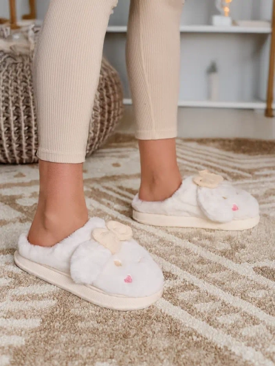 Обувки с козина за жени Royalfashion с панделка Савос