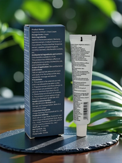 Нощен крем за облекчаване на болката в краката