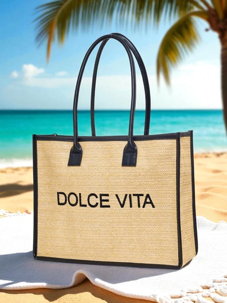 Royalfashion Дамска чанта от плат Dolce Vita
