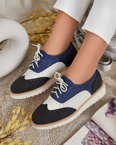 Royalfashion Дамски полуобувки Novlas с връзки