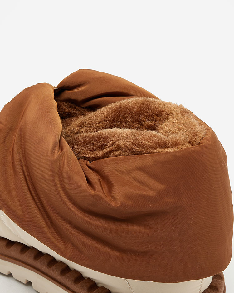 Royalfashion Дамски ботуши за сняг в бежово Nevonsis