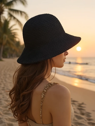 Royalfashion Дамска лятна шапка Sandy Bloom