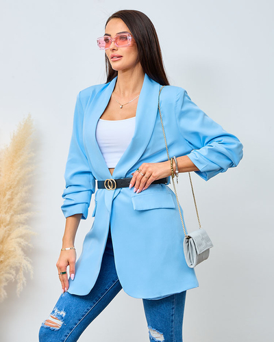 Royalfashion Дамски блейзър с колан