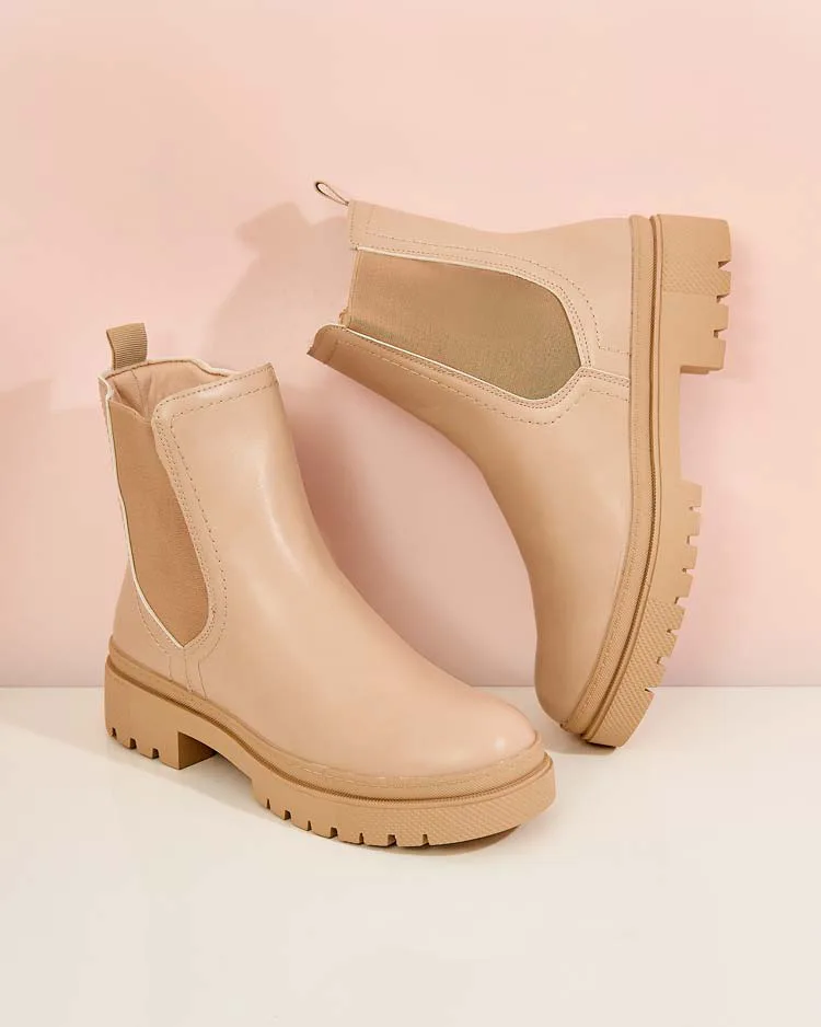 Royalfashion Дамски ботуши от еко кожа Dovivas