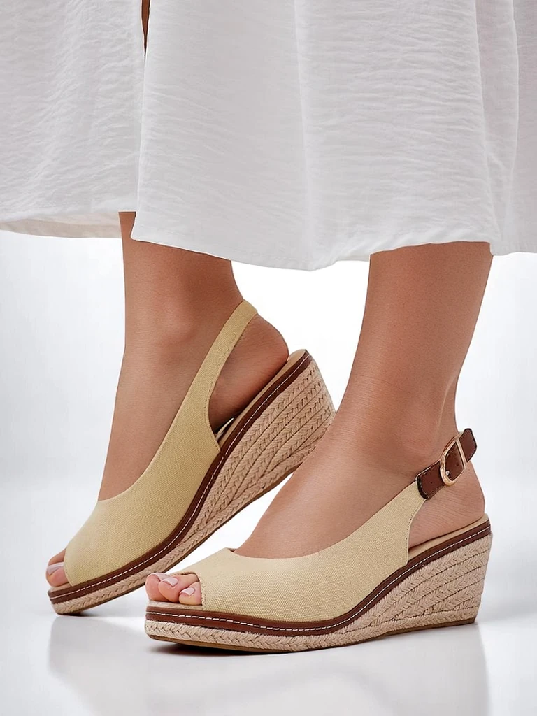 Royalfashion Женски сандали на платформа с отворен нос Tafenis