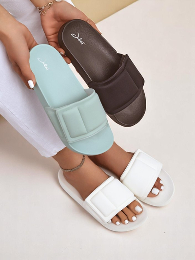 Royalfashion Дамски чехли на плоска подметка FlexiWalk