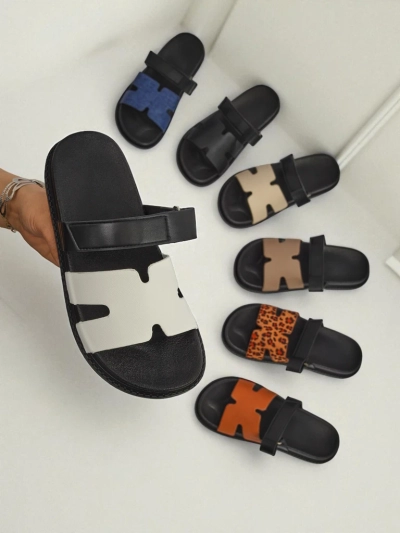 Royalfashion Дамски сандали от еко кожа FlexiComfi