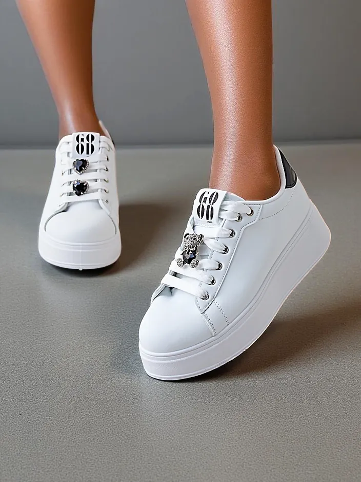 Royalfashion дамски платформи спортни маратонки Хелин