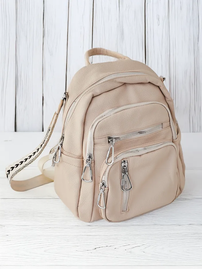 Royalfashion Малък дамски еко-кожен раница