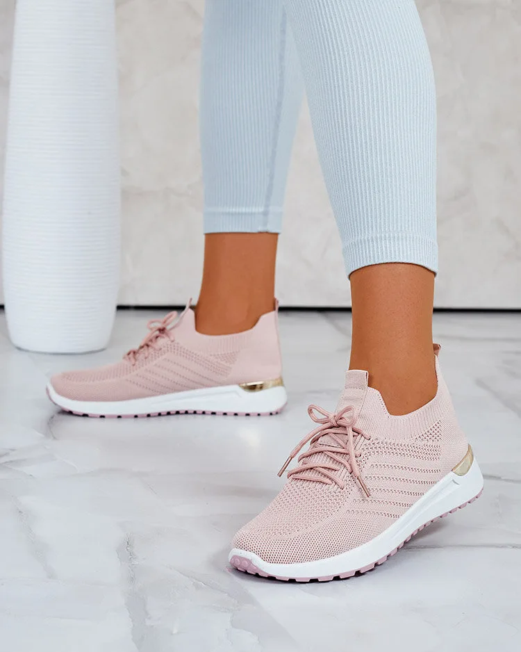 Royalfashion Дамски спортни обувки от плат Amgent